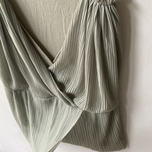 Anthropology Deletta Hidden Valley Sage Green Tank Top, Size XS, NWOT - Picture 6 of 11